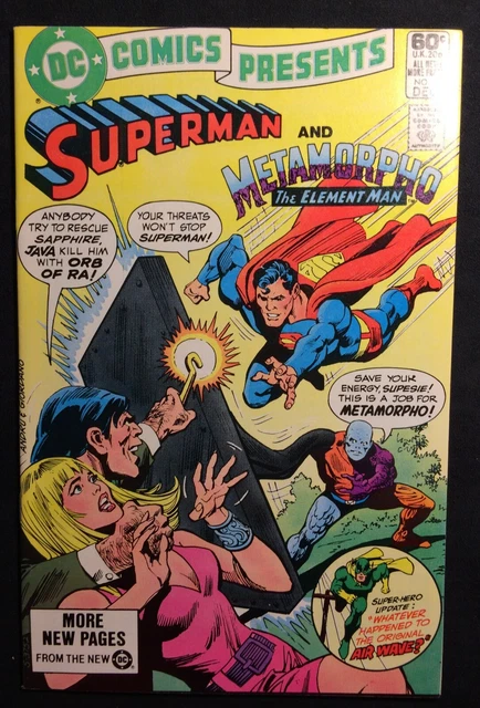 DC Comics Presents Superman and Metamorpho Vol.4  #40  Dec. 1981 9.0 VF/NM