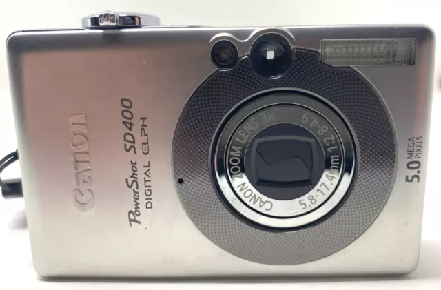 Canon PowerShot SD400 Digital ELPH 5.0MP Digital Camera 3x Zoom 2
