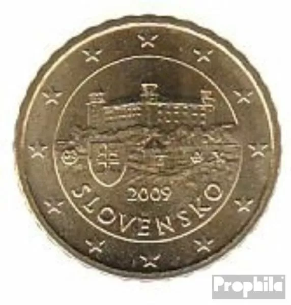 Slowakei SK 4 2009 Stgl./unzirkuliert 2009 Kursmünze 10 Cent