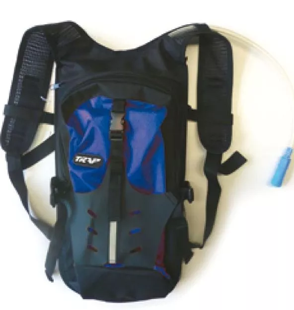 SAC A DOS ENDURO CROSS NOIR / BLEU - Streetmotorbike