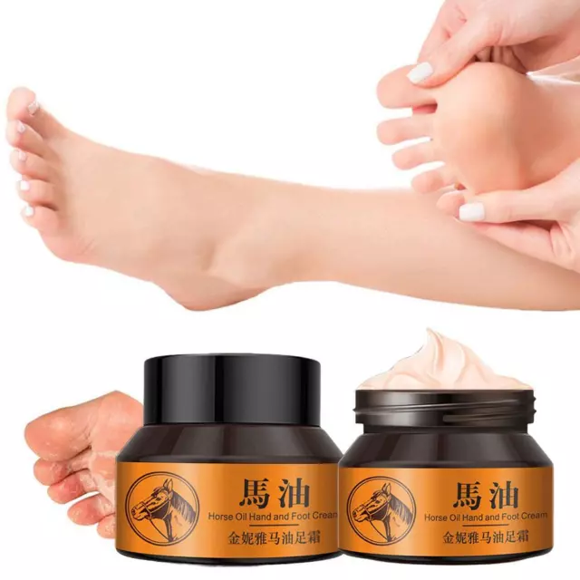 Horse Oil Hand and Foot Cream Anti-Cracking Cream Hydrating Cream Whitening V5F2