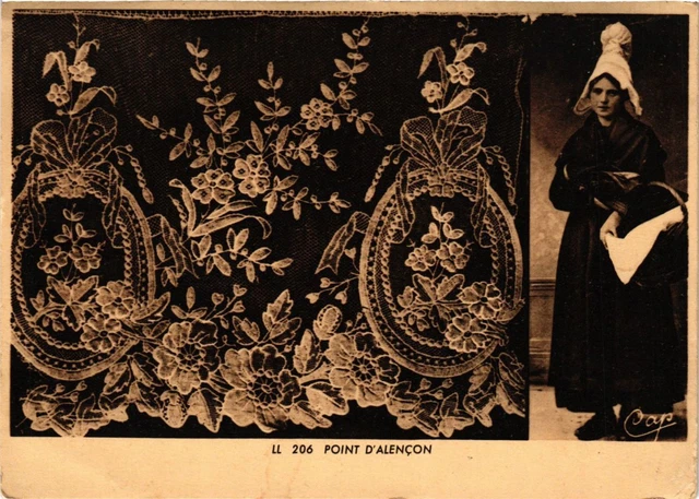 CPA France - Folklore - Point d'Alencon (771107)