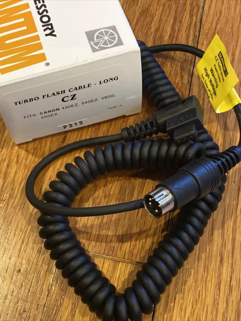 Quantum Turbo Cable CZ (Canon 430/540EZ,480G, 550EX