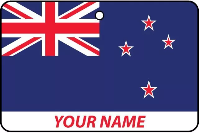 Désodorisant De Voiture Personnalisé Drapeau NEW ZEALAND FLAG