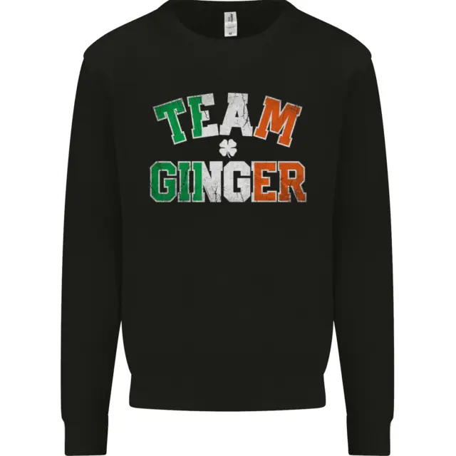 St Patricks Day Team Ginger Funny Irish Mens Sweatshirt Jumper