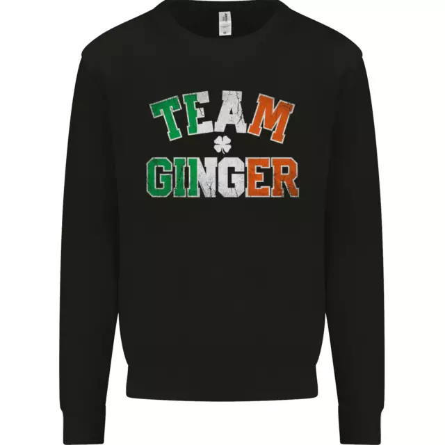 St Patricks Day Team Ginger Funny Irish Mens Sweatshirt Jumper