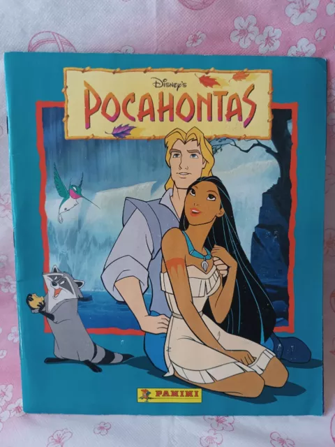 Album Pocahontas Disney Quasi Completo Panini 1995