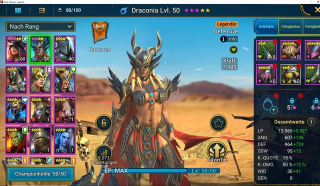 Raid Shadow Legends Heilige Splitter Code RAID-SHADOW-LEGENDS-STARTER ACCOUNT MIT 4 heilige splitter und 23k