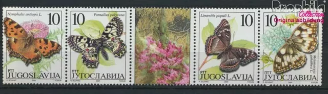 Yugoslavia 2962-2965 Cinque strisce (completa edizione) MNH 2000 Farfa (9532460