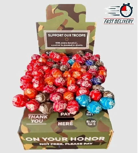 High Traffic Hot Locations to Place Honor Boxes for Vending to Support Troops US