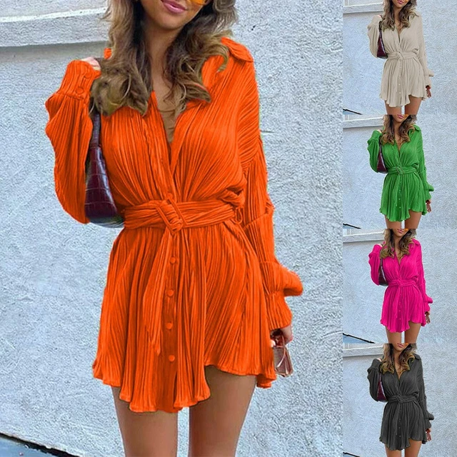 Camicia abiti da donna abito da spiaggia traspirante abbottonato S-2XL streetwear