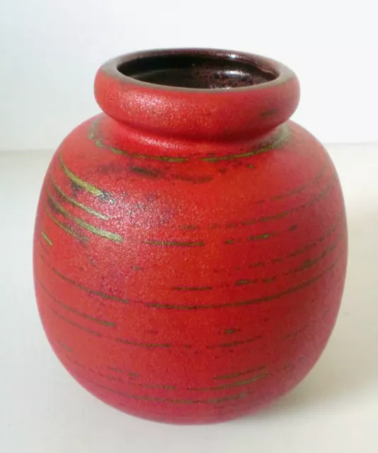 60s 70s Scheurich Keramik Vase ceramic west german fat lava annees 70