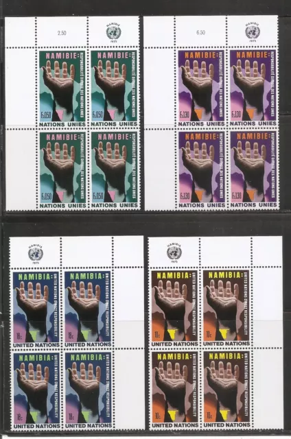 Responsabilité directe Nations Unies/Genève SC # 53-53 NY 263-264 Namibie.  MNH