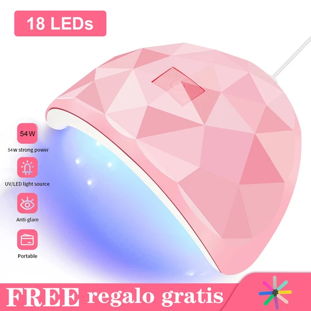 Máquina secadora de uñas UV LED luces duraderas para hornear uñas lámpara de uñas para herramienta de manicura