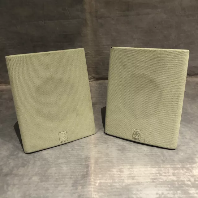 Yamaha satellite hot sale speakers