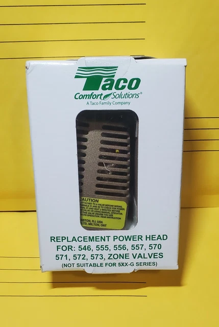 Taco 555-050Rp Zone Valve Power Head Replacement Part New In Box Authentic