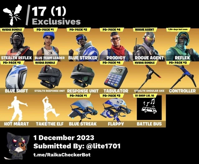 ⚡️Fortnite Og Acc Stealth Reflex⚡️
