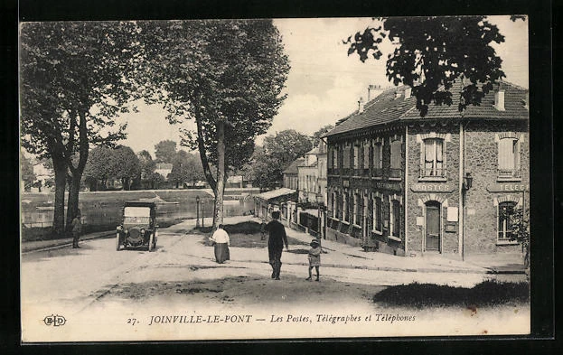 CPA Joinville-le-Pont, Les Postes, Telegraphs and Telephones