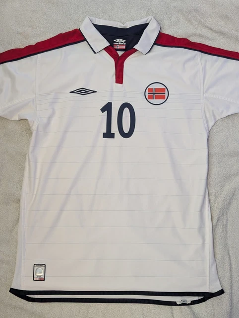 Maillot chemise à manches longues vintage Bjørnar Norvège Norge 2000