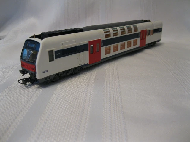 VINTAGE JOUEF DIESEL Engine 2 Level Locomotive SNCF Clear Box $48.99 ...