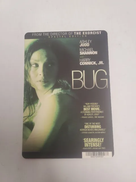 Bug BLOCKBUSTER SHELF DISPLAY DVD BACKER CARD ONLY 5.5"X8"
