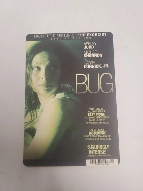 Bug BLOCKBUSTER SHELF DISPLAY DVD BACKER CARD ONLY 5.5"X8"