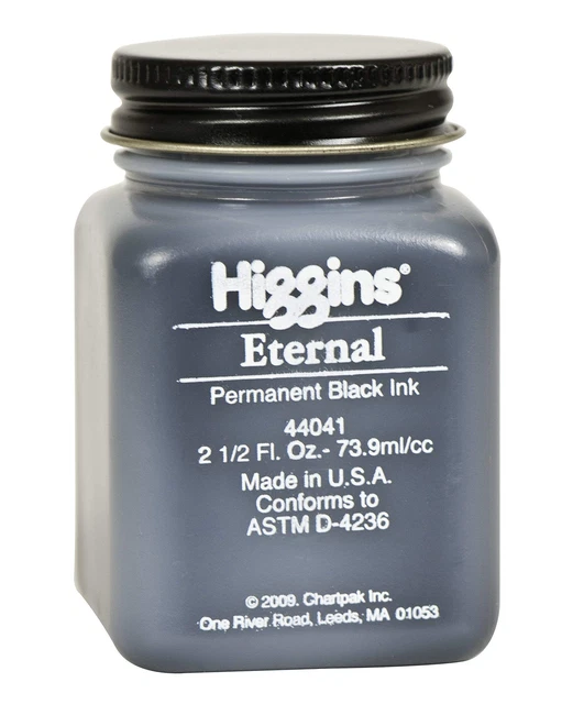 Black Eternal Ink, 2.5 Oz Bottle (44041)