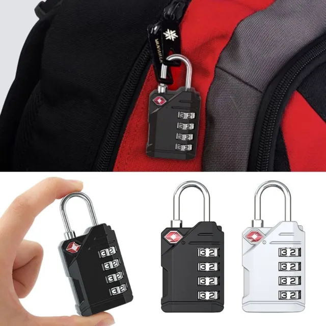 Zinc alloy Customs Password Lock Anti-theft Suitcase Luggage Coded Lock  Travel