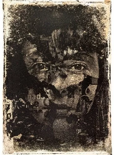Vhils (Alexandre Farto)-Oxymoron-Sérigraphie Rehaussée signée et numérotée /300