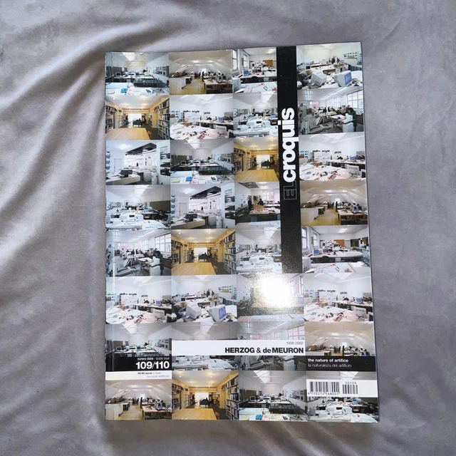 EL CROQUIS ARCHITECTURE HERZOG & de MEURON 1998 2002 RARE Double