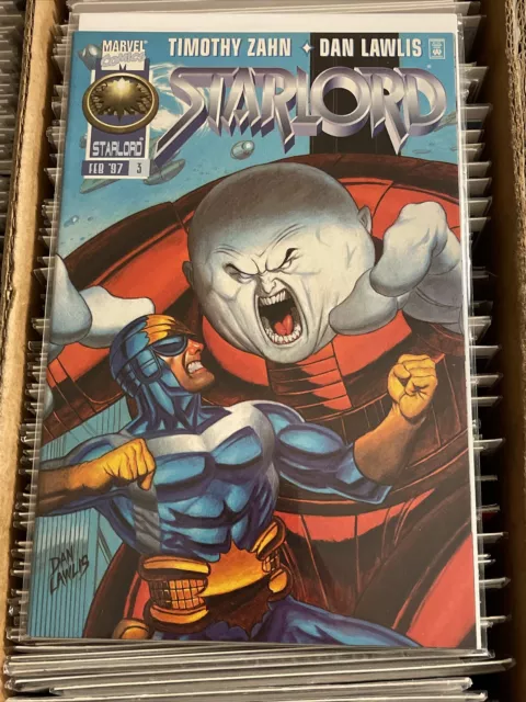 STARLORD #3 TIMOTHY ZAHN DAN LAWIS 1st RELAUNCH 1997 guardians of the galaxy