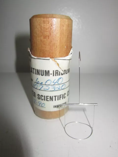 Fisher Scientific Platinum Iridium Ring 14-812-5 for Surface Tensiometer Scrap