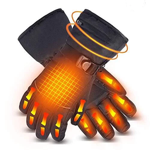 Winter Electric Heated Gloves Liner For Men and Women With Rechargable Battery