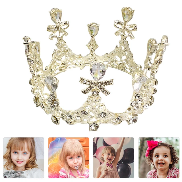 Couronne D'anniversaire 1/2 Pour Enfant - Rose Clair, Couronne De Princesse, Accessoire Photo Mignon