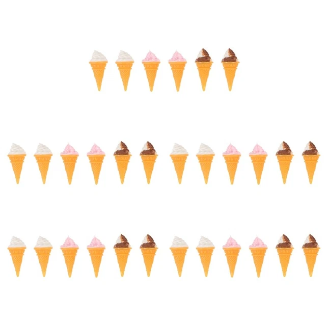 Eis Prop Tragbare Eis 30 Pcs Tragbare Tiny Kinder Zubehör Miniatur Eis Für Decor
