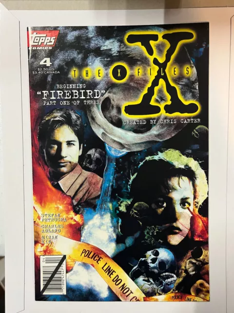 The X Files #4 "The Truth Is Out There" by Chris Carter Topps Comic (1995) NM