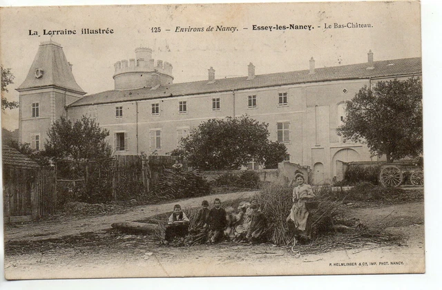 ESSEY LES NANCY - Meurthe & Moselle - CPA 54 - le bas chateau