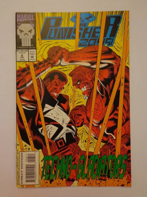 The Punisher 2099 Techno-Gladiators Lee Volume 1 #6 Marvel Comics July 1993 NM