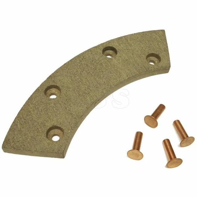 Pastiglia freno singola (tipo ferro di cavallo) si adatta a dumper Winget Thwaites Benford - 1072A4 Pastiglia freno singola (tipo ferro di cavallo) si adatta a dumper Winget Thwaites Benford - 1072A4