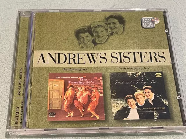 Andrews Sisters - The Dancing 20s & Fresh and Fancy Free - 2 Albums on 1 CD 2002