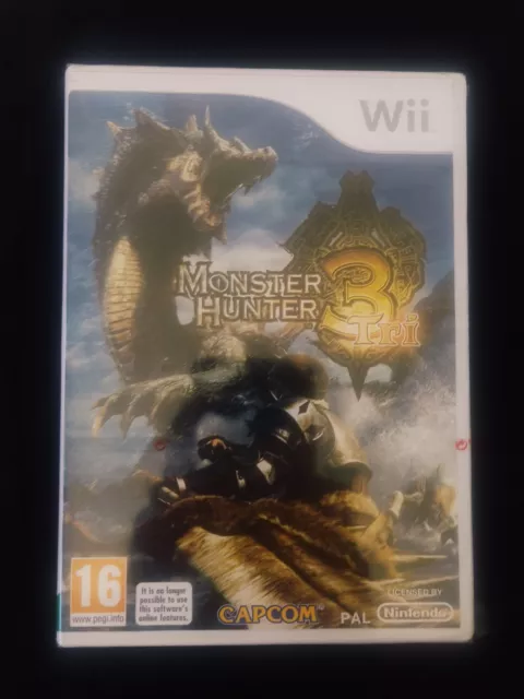 Monster Hunter Tri Nintendo Wii UK Release FACTORY SEALED