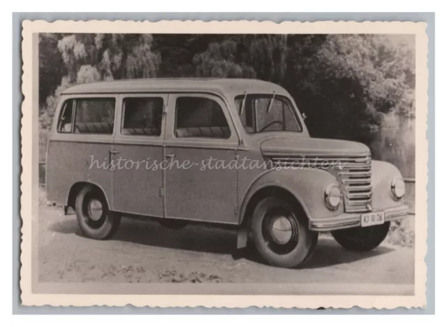 Framo station wagon Frankenberger Motorenwerke car - old photo