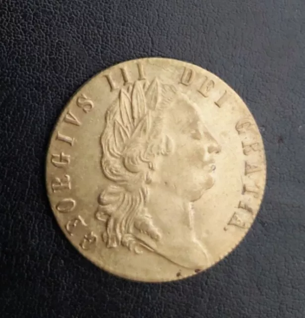 1798 Old Coin English Gold Lustre King George III