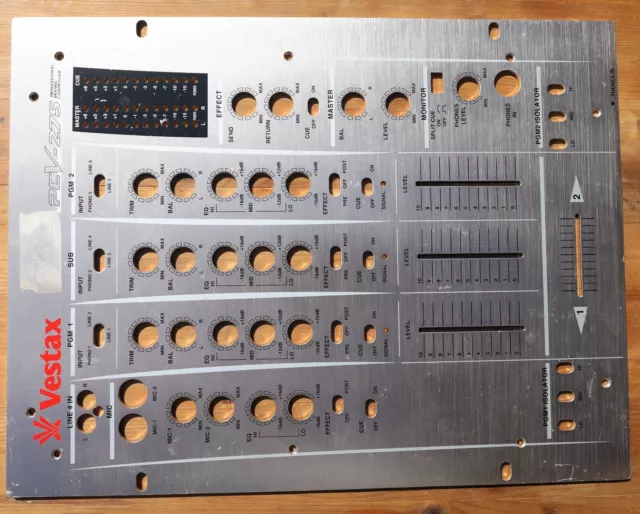 Vestax PMC-270A Faceplate, Please L@@K