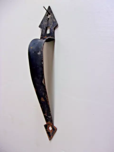 Original Antique Vintage Metal Farm Barn Shed Door Gate Pull Handle 10.5"