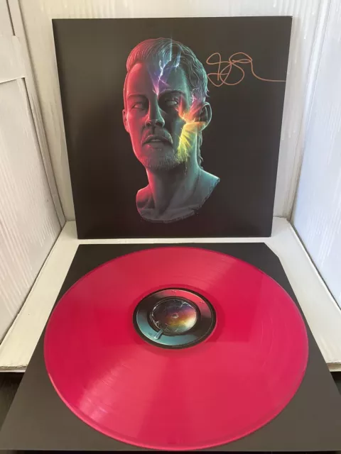 Daniel Johns Future Never Vinyl - SIGNED Limited Edition Hot Pink