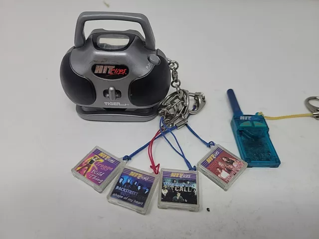 Hit Clips Silver Boombox With 5 Hit Clips Survivor All Star Baha Men Pump  up Lot
