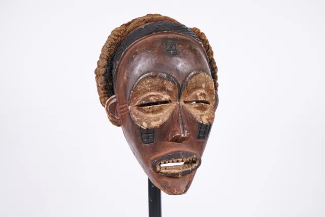Chokwe Pwo Mask 10.75" - DR Congo - African Tribal Art