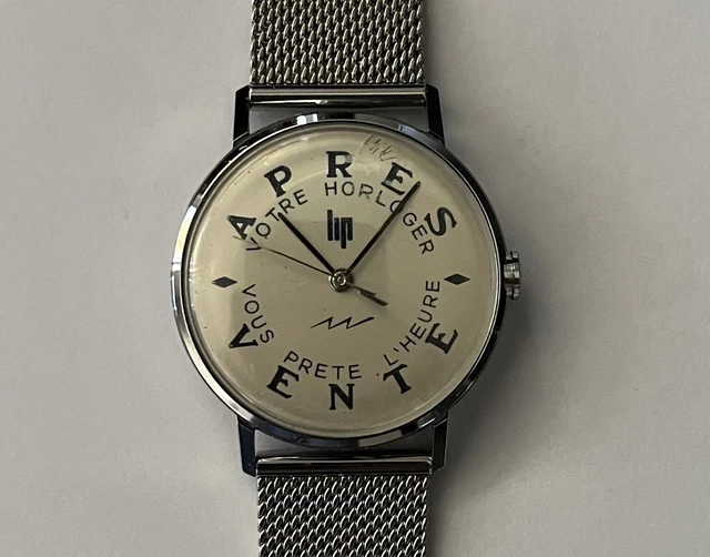 Vintage LIP Après Vente Wristwatch