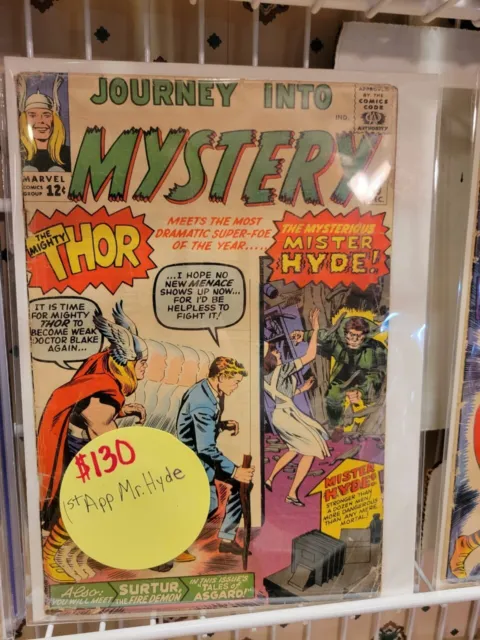 The Mighty Thor Journey into Mystery 99 Mister Hyde First Appearance
